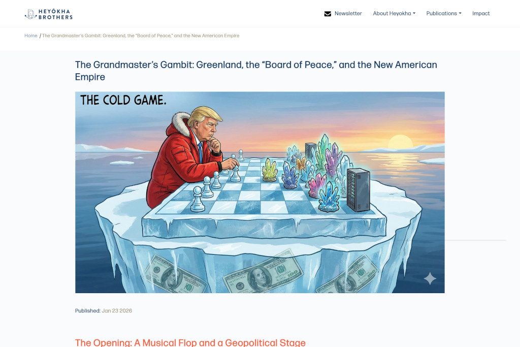 Heyokha article page